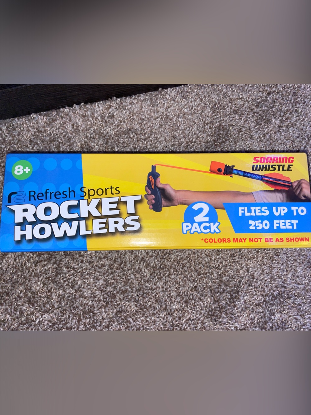 Refresh Sports Rocket Howlers 2-Pack - Yellow & Blue